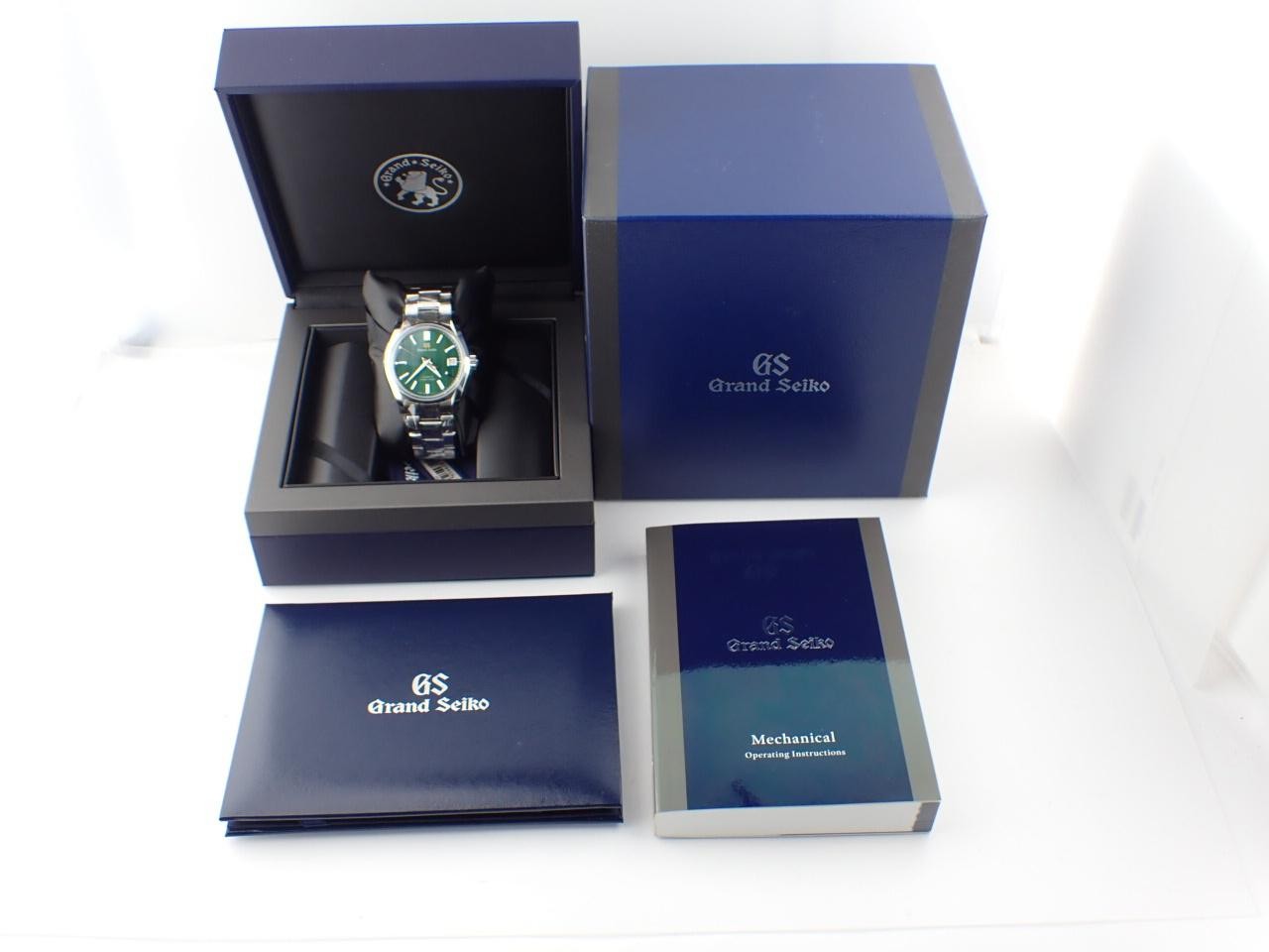 Grand Seiko Green Stainless Steel 9S85 Mechanical Hi-Beat SBGH305