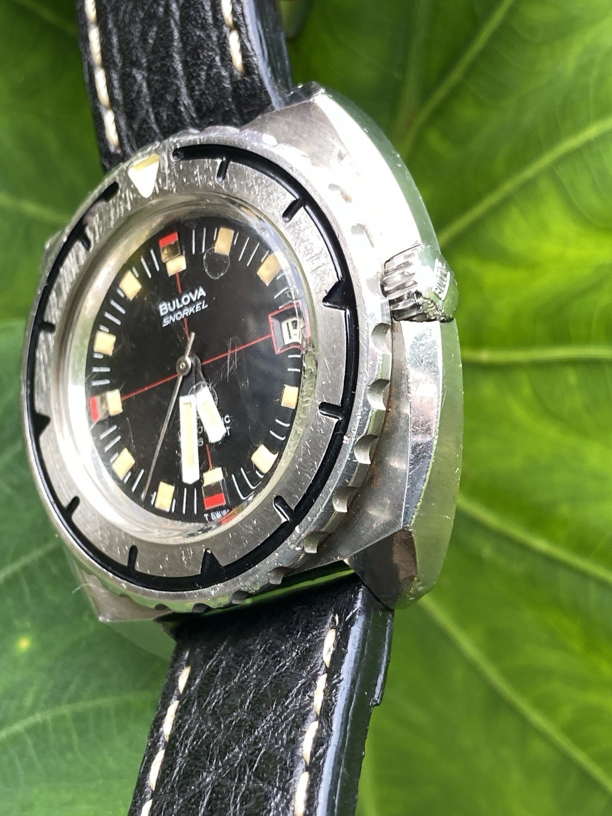 Bulova Snorkel 666 Ref: 774 Devil Diver Vintage Automatic 44mm Rare