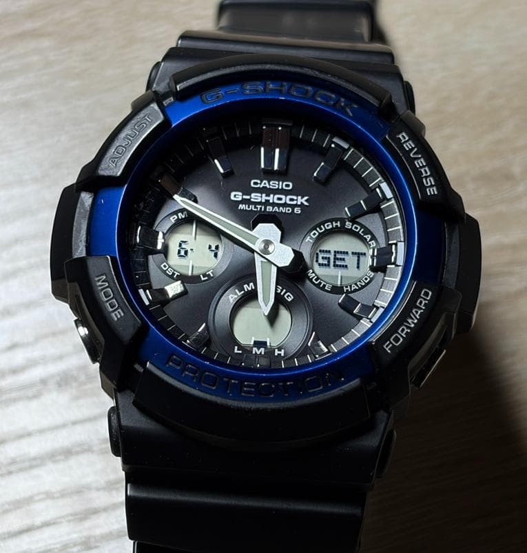 Casio G-SHOCK GAW-100B-1A2JF Radio Solar Watch