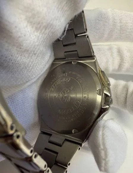 [Wristwatch] Working condition, excellent condition. CITIZEN H410-T003788 Attesa
