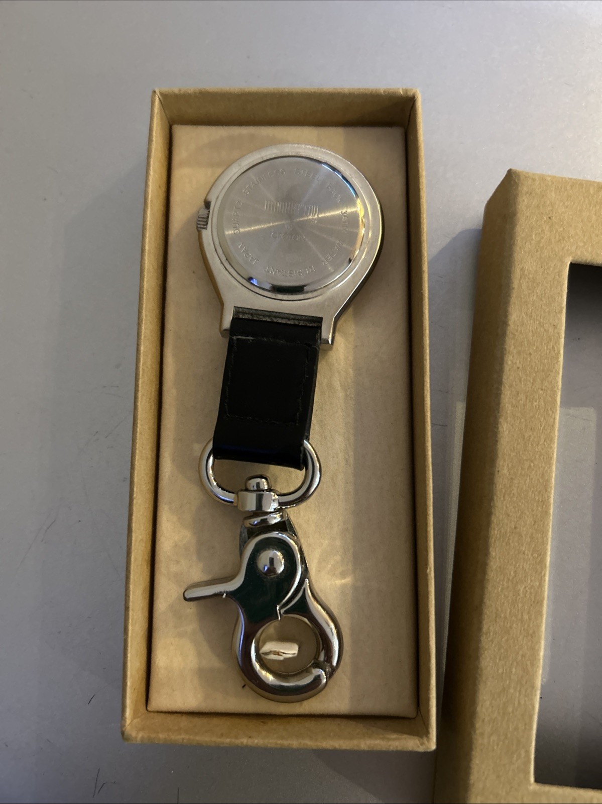 Manhattan Quartz by Croton Belt Watch With Compass