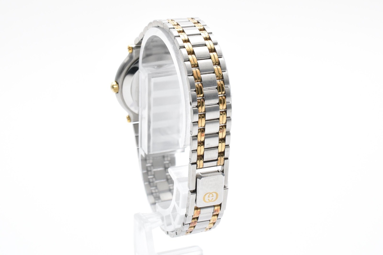 [NEAR MINT w/Box] Vintage Gucci 9000L Gold Dial Date Quartz Women’s Watch JAPAN