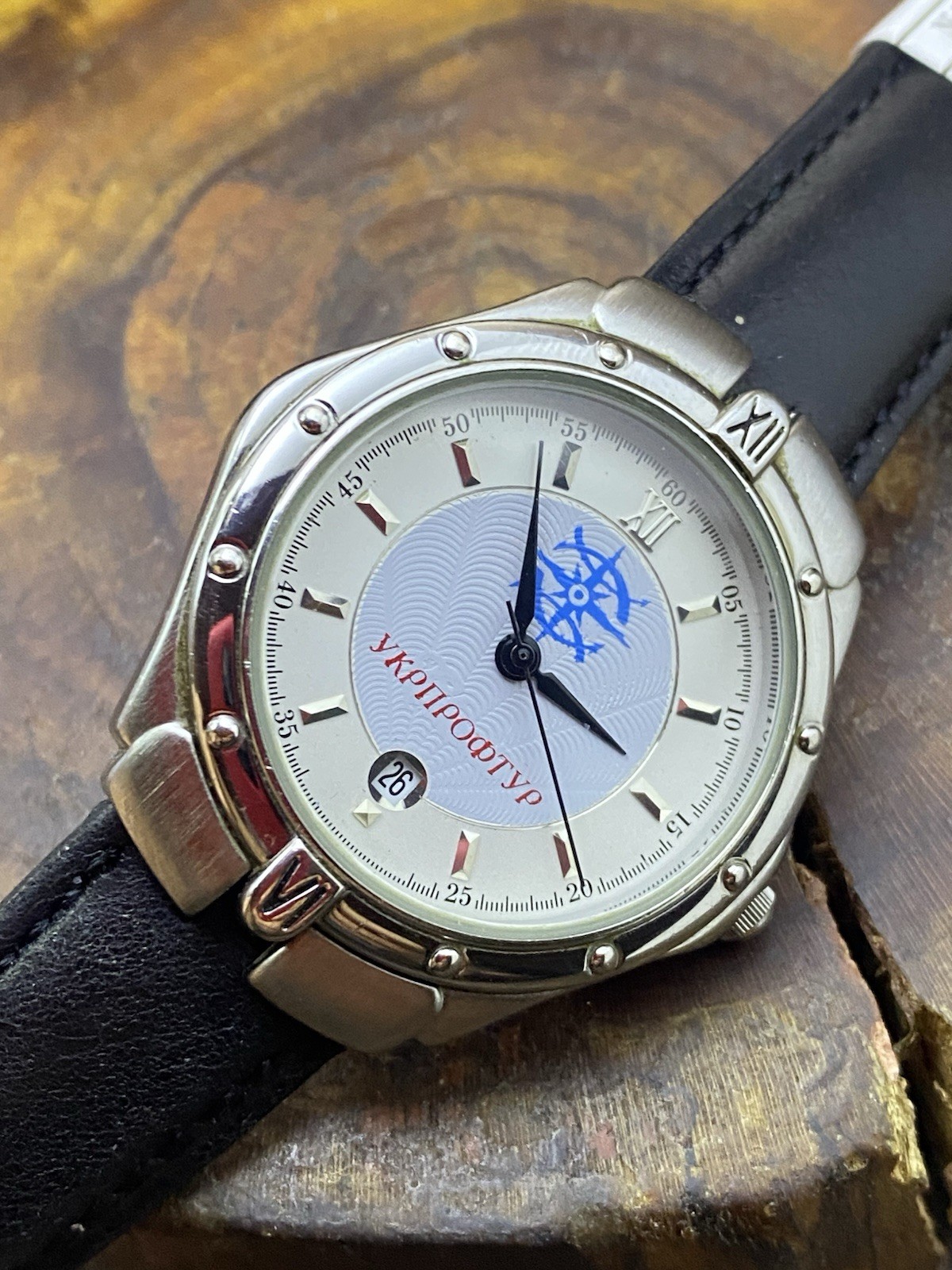 Men’s Wrist Watch Rekord Quarz Record Standard Classic Watch #9134