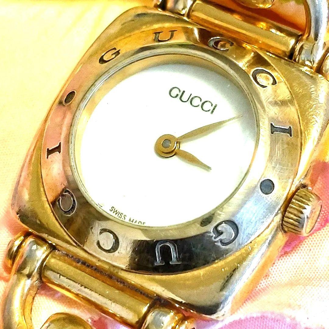 GUCCI Horsebit 6300L Women’s Watch Pink Band Used