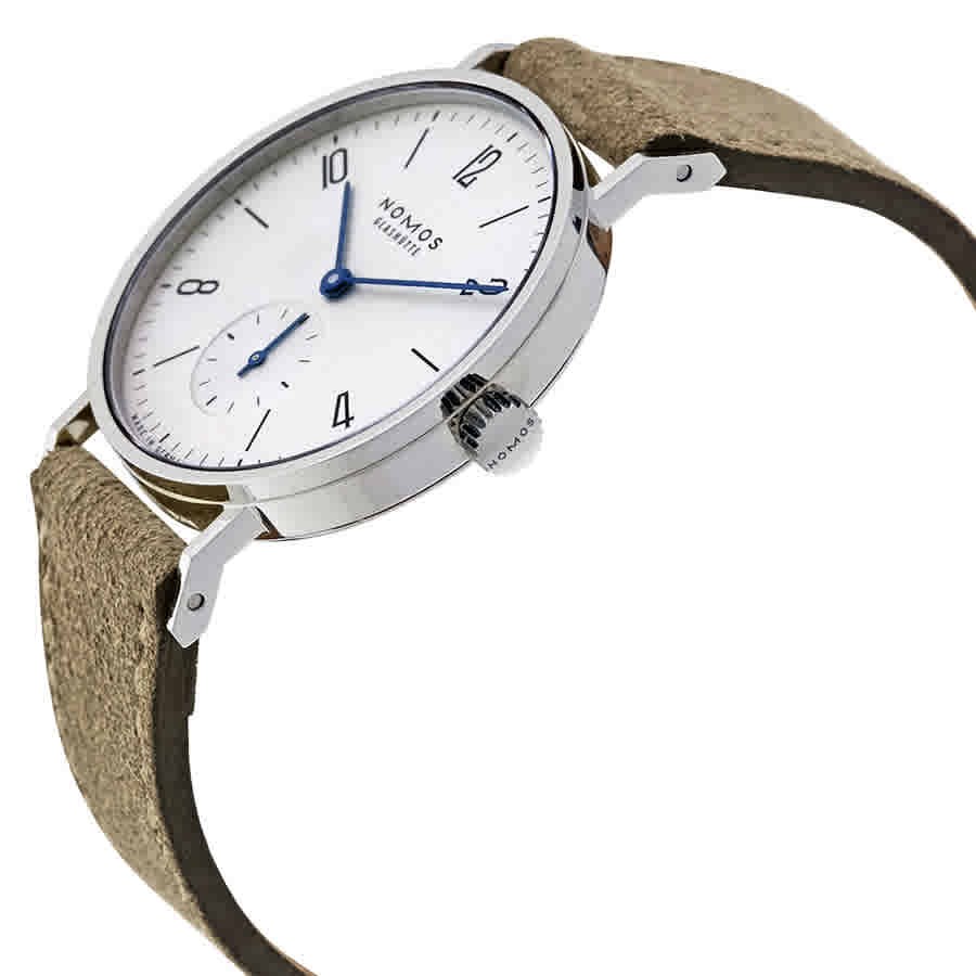 Nomos Tangente Hand Wind White Silver Dial Ladies Watch 123