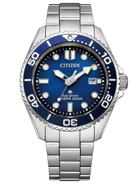 Citizen Men’s Promaster Dive Eco-Drive Blue Dial Watch – BN0260-54L NEW