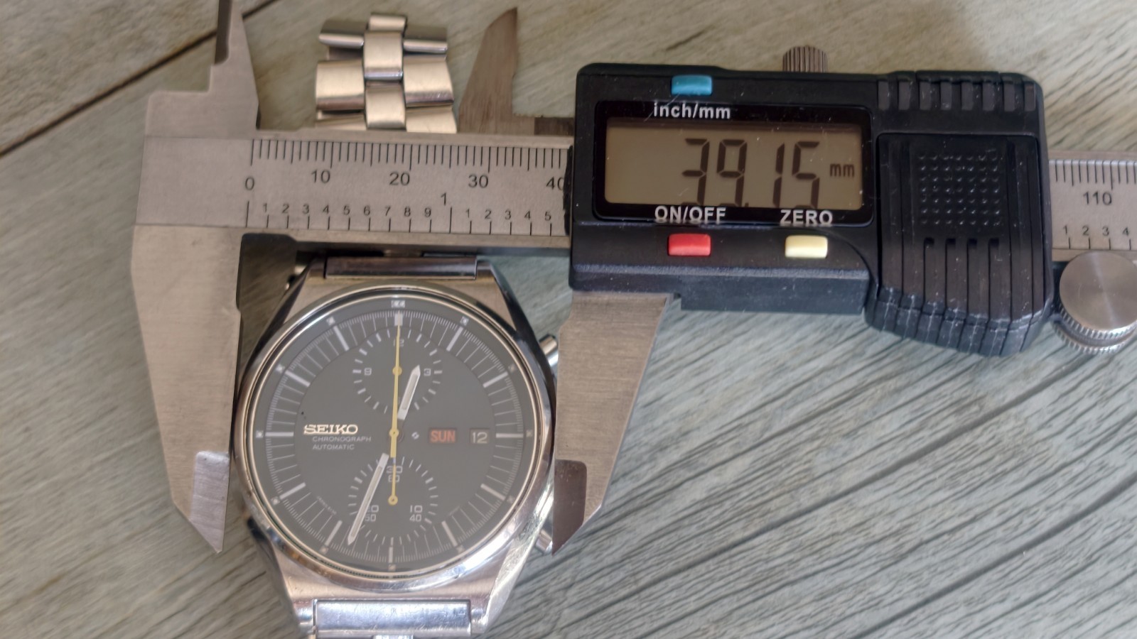 Mens Vintage Seiko 6138-3000 April 1972. Petrol Dial. All Original. Serviced.