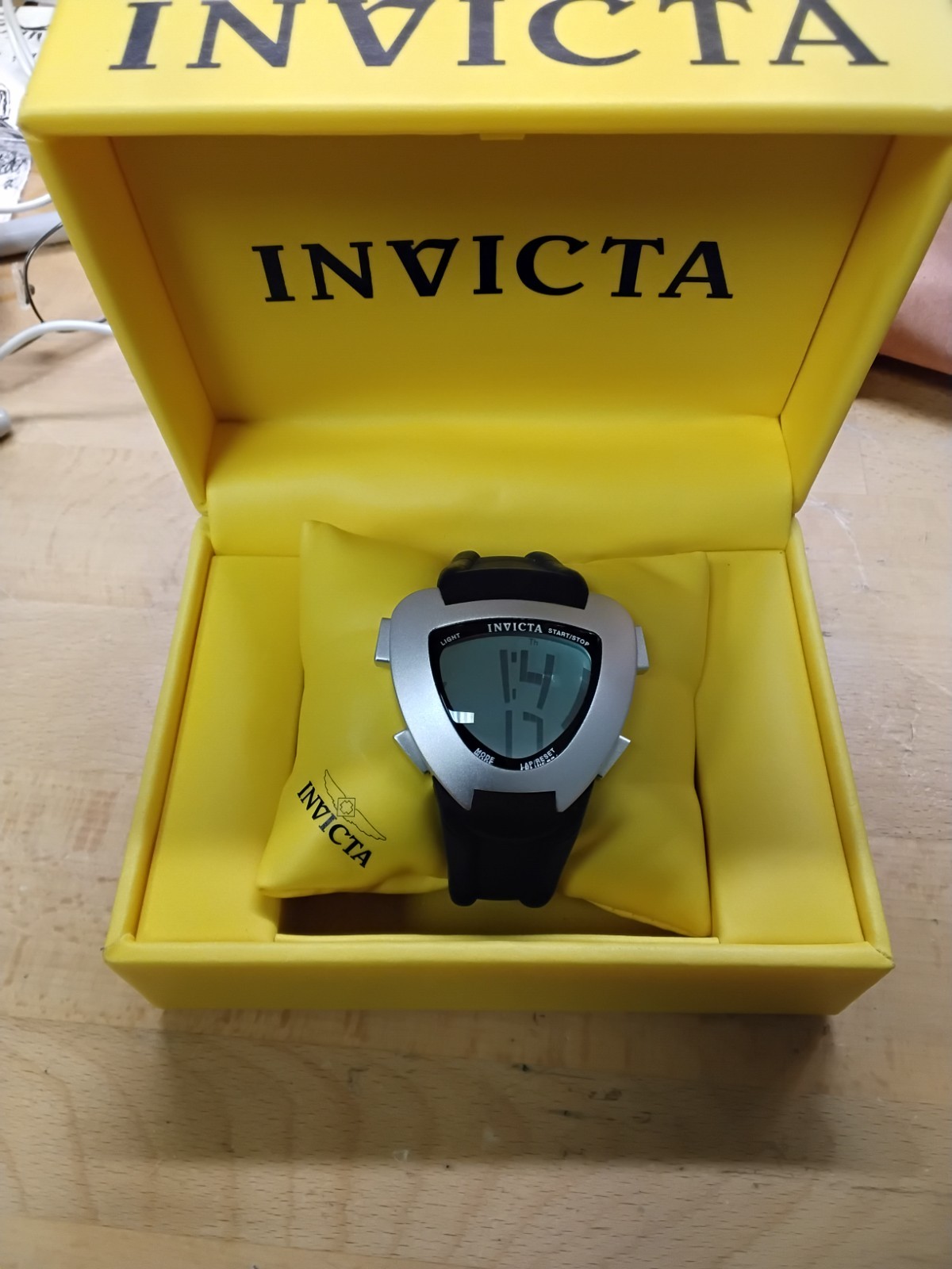 Invicta Bermuda Triangle Aluminum 9890 Digital Watch – New