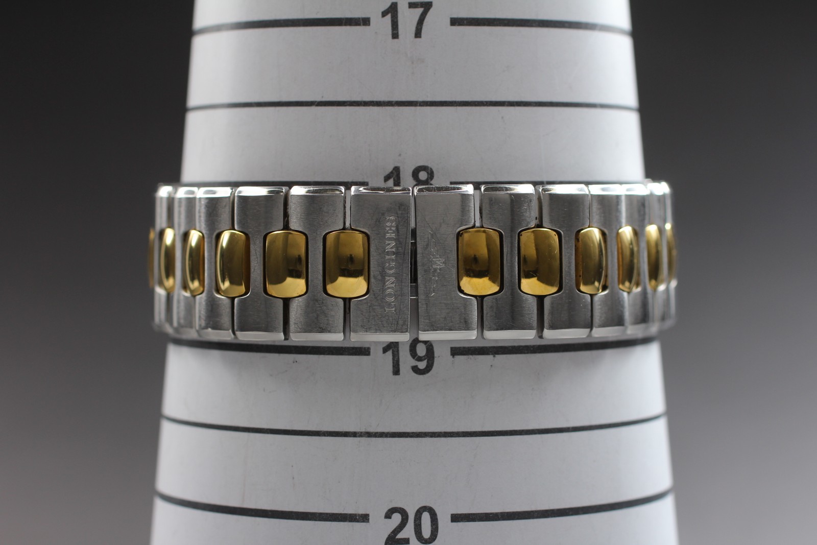 Longines Conquest L1.631.3 Men’s Watch 35mm Champagne Gold Dial Date Qz [Exc+5]