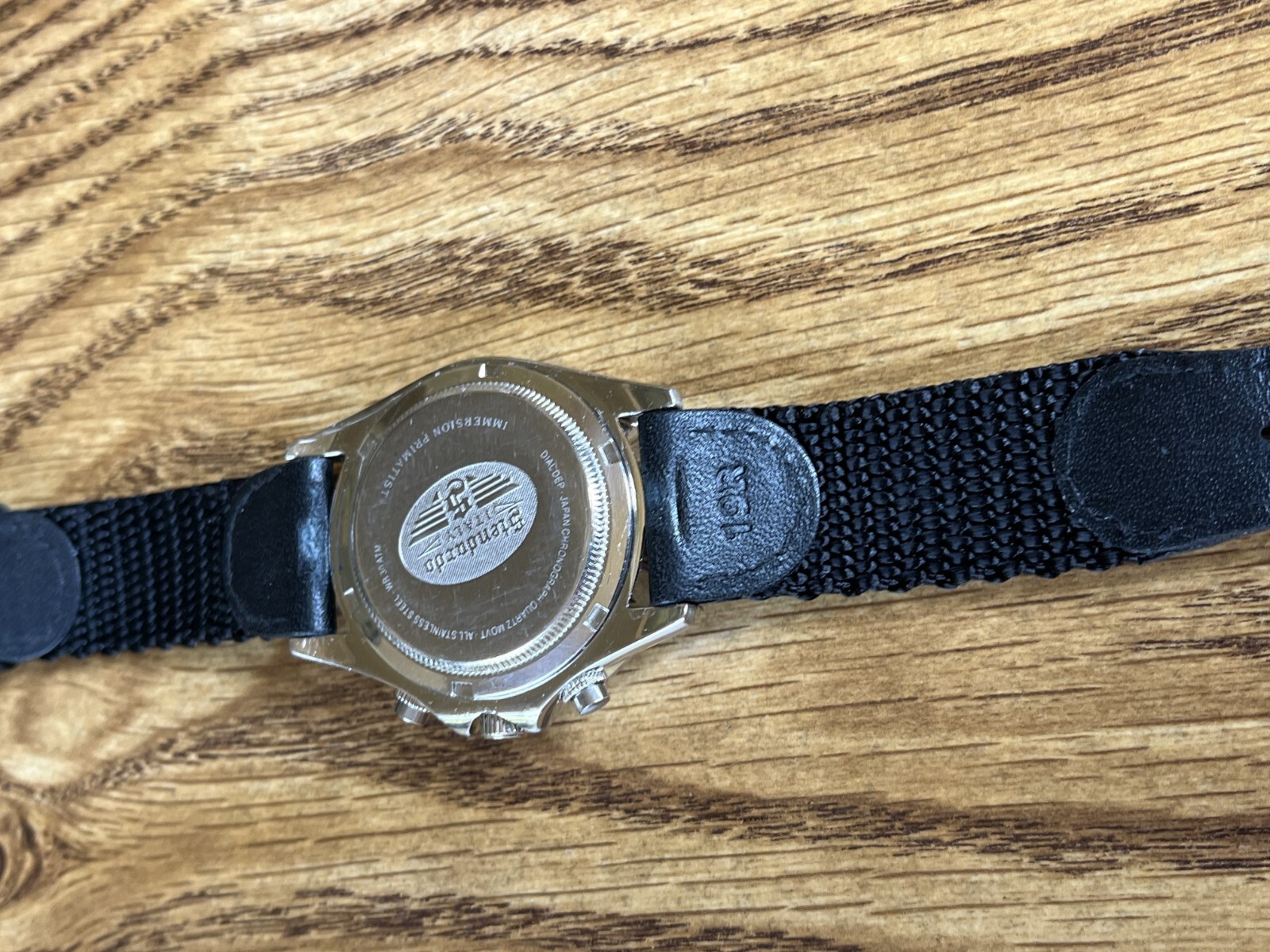 Stendardo Italy Immersion Primatist Chronograph Dive Watch w/ Hadley Roma Strap