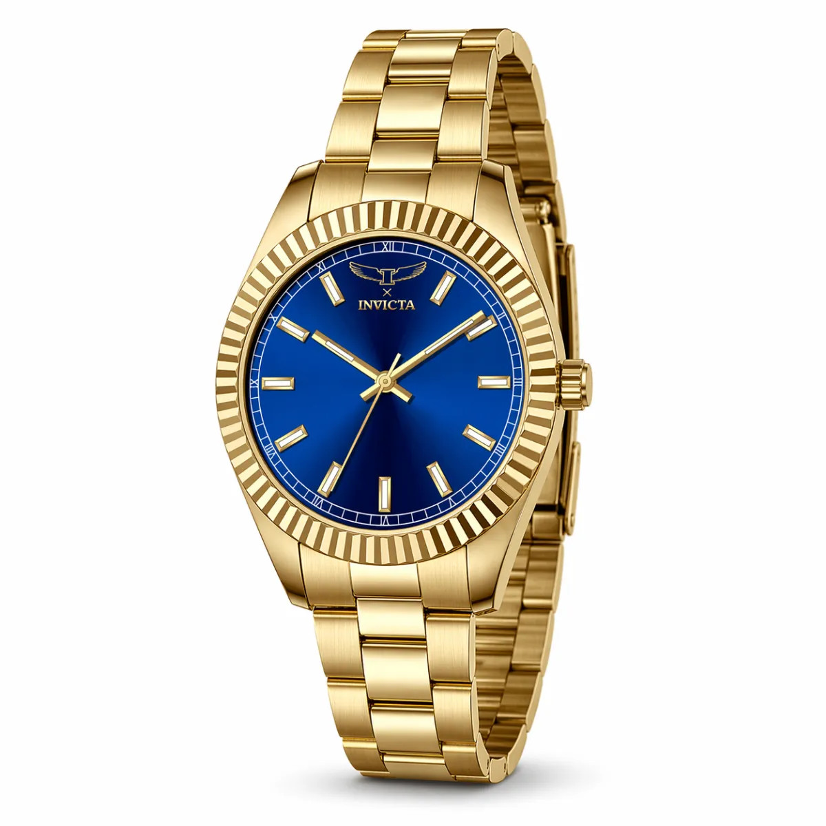 Invicta Men’s Watch Specialty I by Invicta Quartz Blue Dial Bracelet 69007