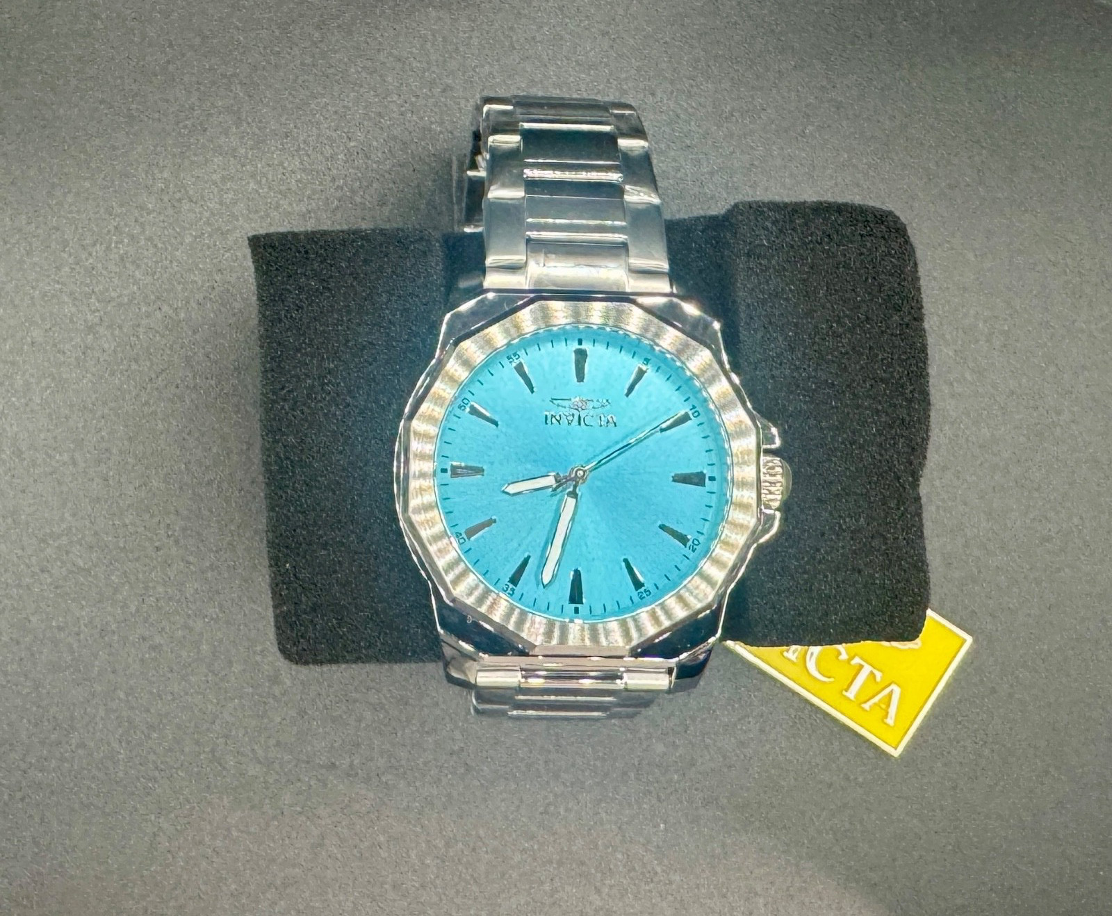 Invicta Speedway Dominus Men’s Watch – 42mm. Steel with Tiffany Blue Dial! NEW!