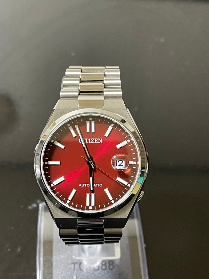 Citizen Tsuyosa NJ0150-56W Automatic Sapphire Red Dial Men’s