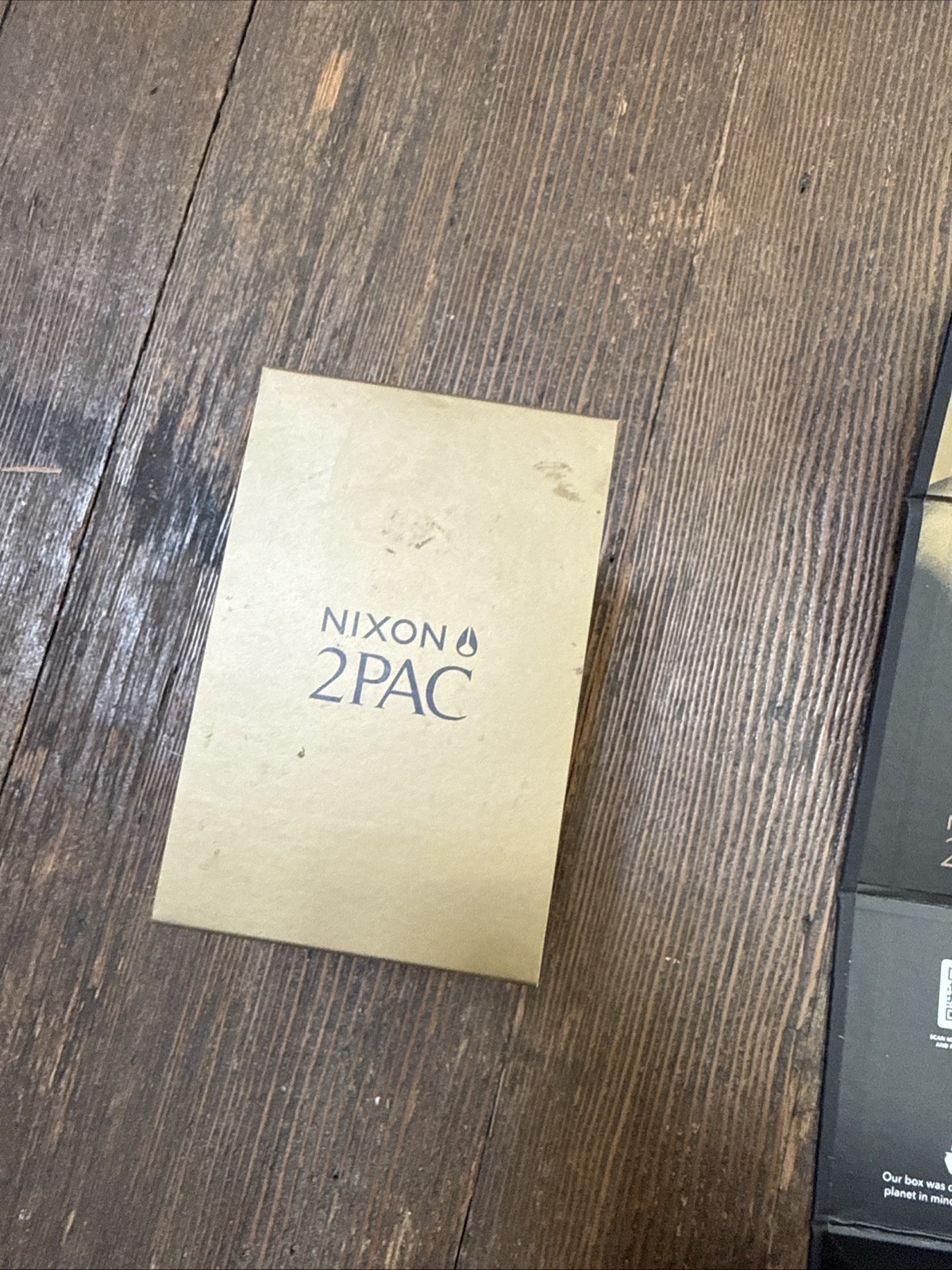 Nixon x Tupac BLack And Gold Watch. NEVER WORN! Limited Edition. Sold out!