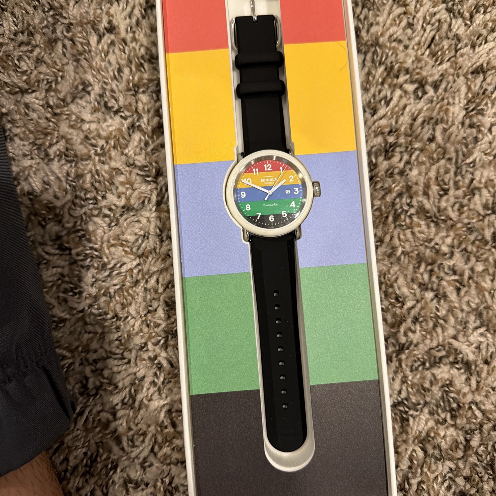 Rare Shinola Detrola Olympic Themed “Champ” Watch | 43mm