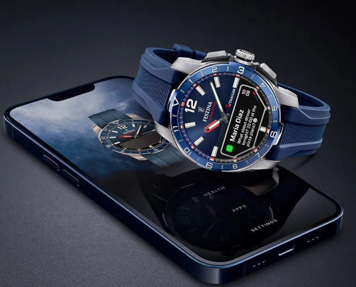 FESTINA CONNECTED D SMART TITANIUM OLED SCREEN WATCH F23000/4