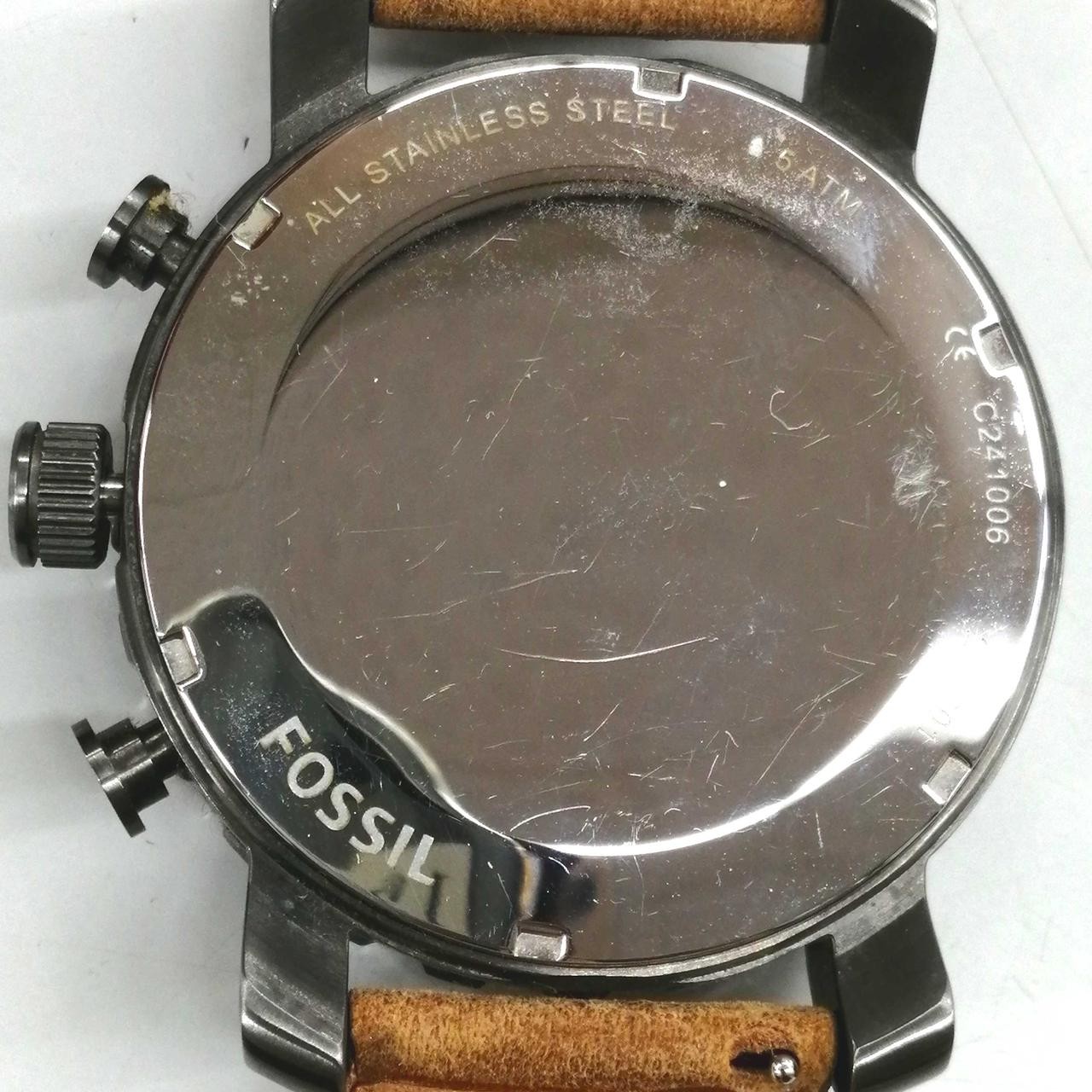 FOSSIL C241006 Quartz Chronograph Used Japan Genuine