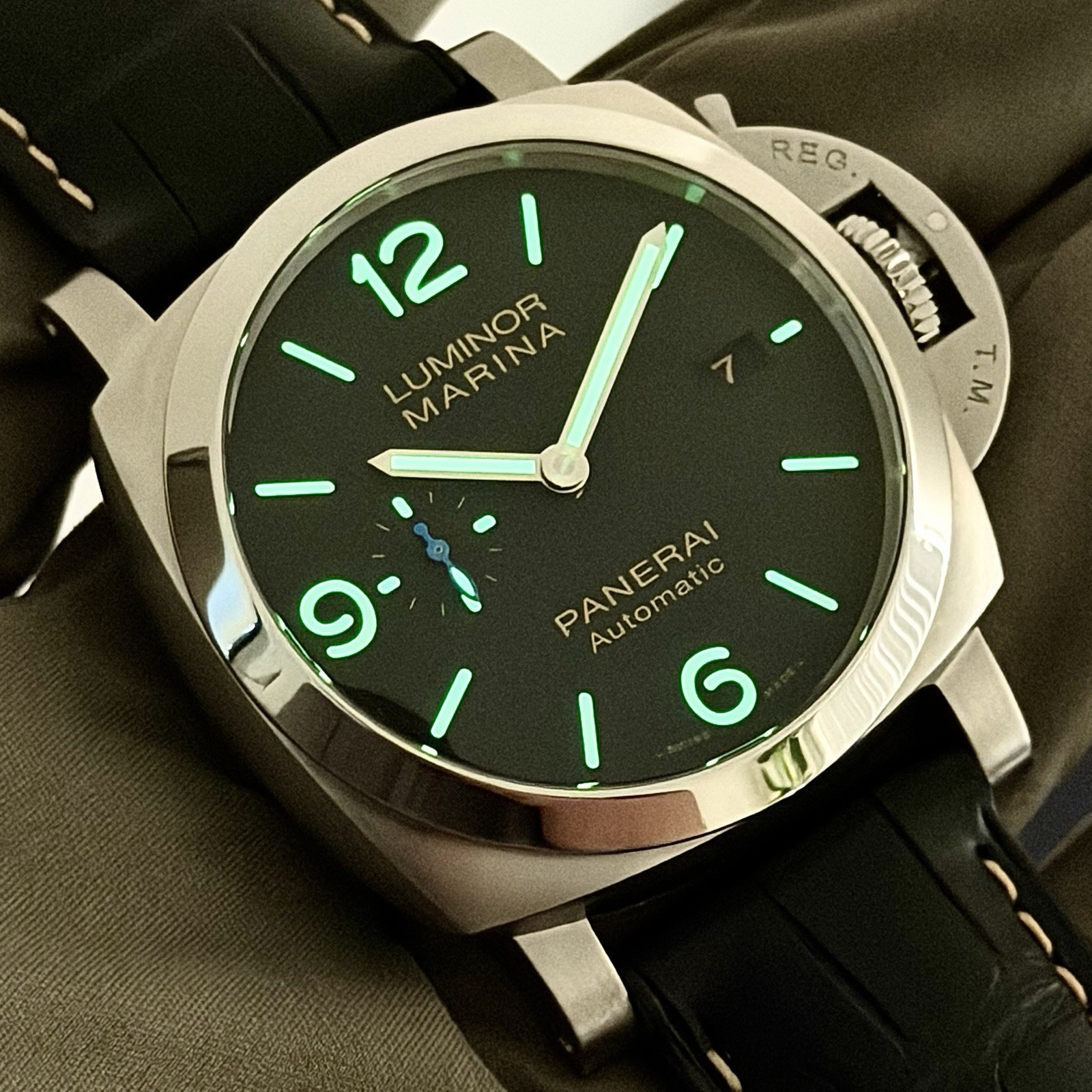 Panerai Luminor Marina PAM01312 1950 Automatic 44mm Collectors Full Set