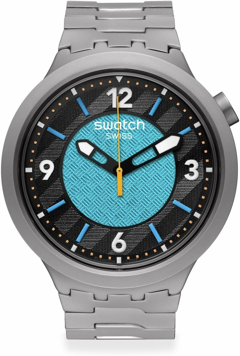 Bold Blue Waterproof Unisex Automatic Watch – Casual Style Essential