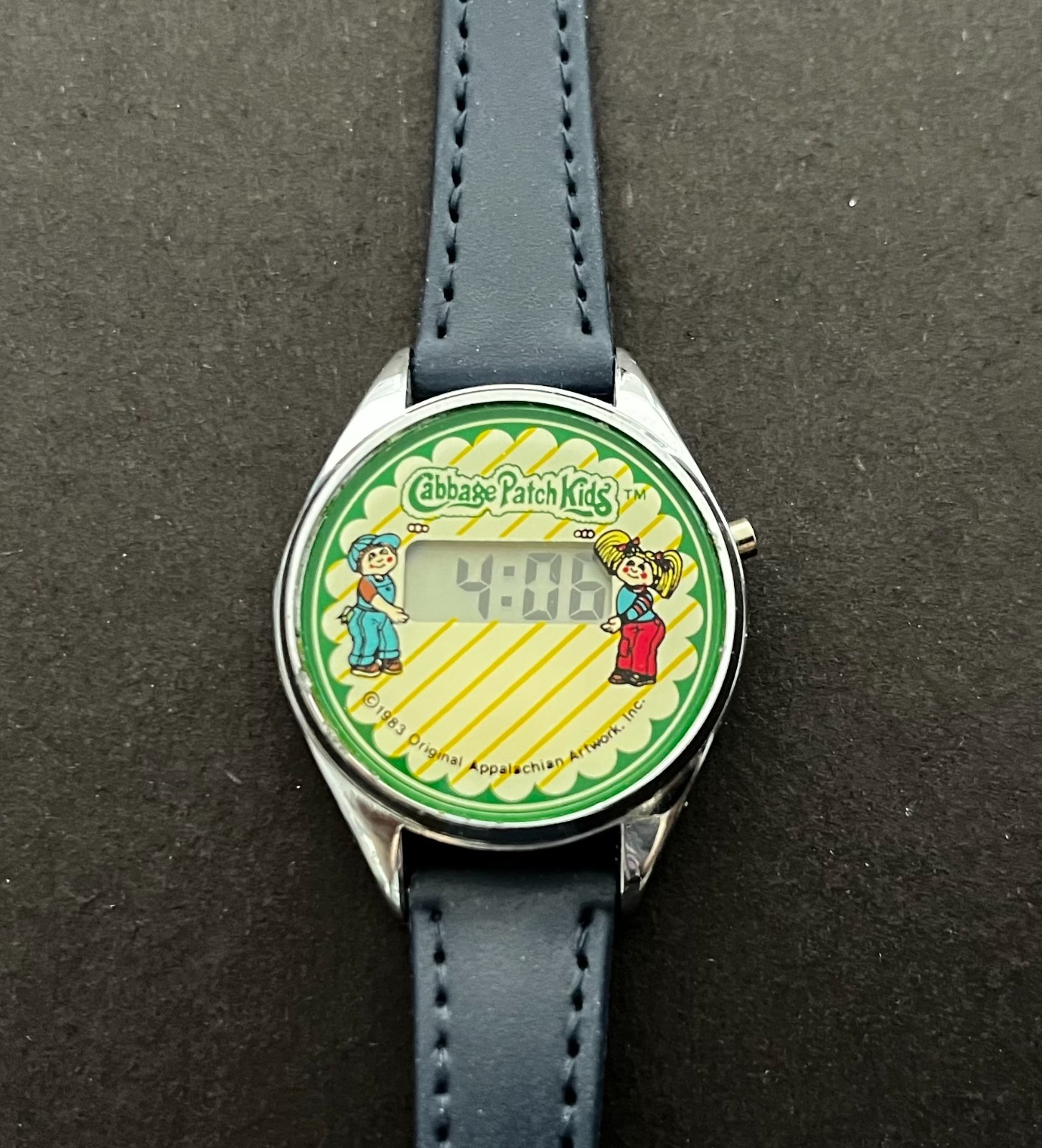 Vintage 1983 Cabbage Patch Kids Watch. Working. New Battery.