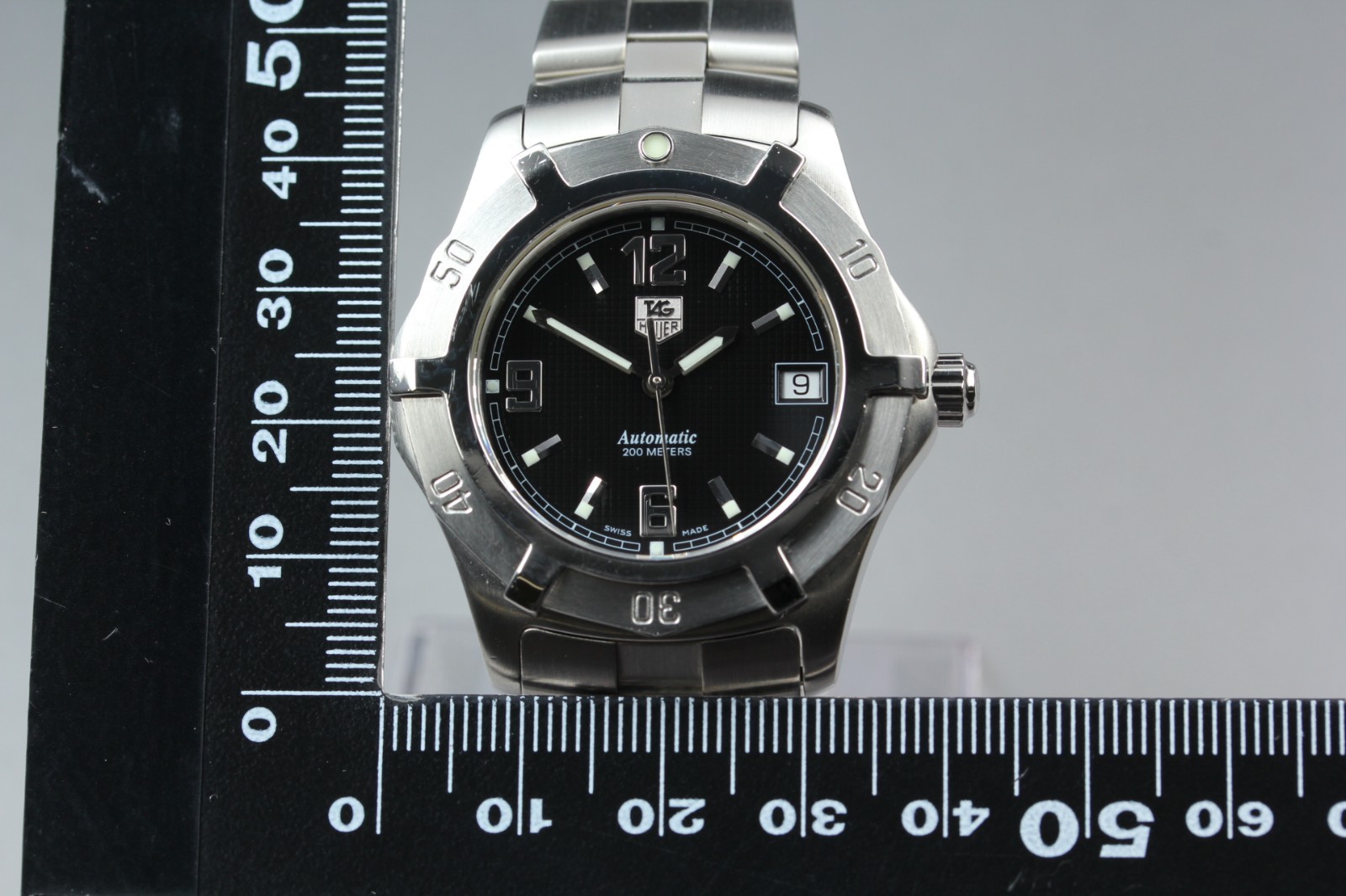 [Near MINT] TAG Heuer 2000 Exclusive WN2111 Automatic 39mm Date Black Dial Men’s