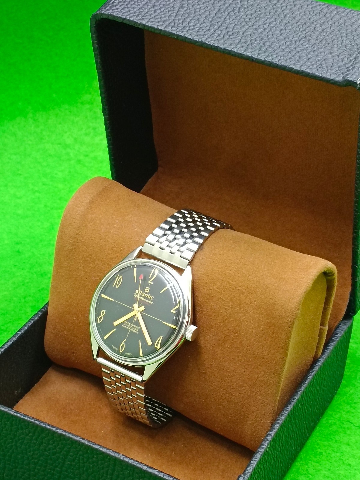 vintage Atlantic Worldmaster Original watch 21 Jewels Mechanical Manual