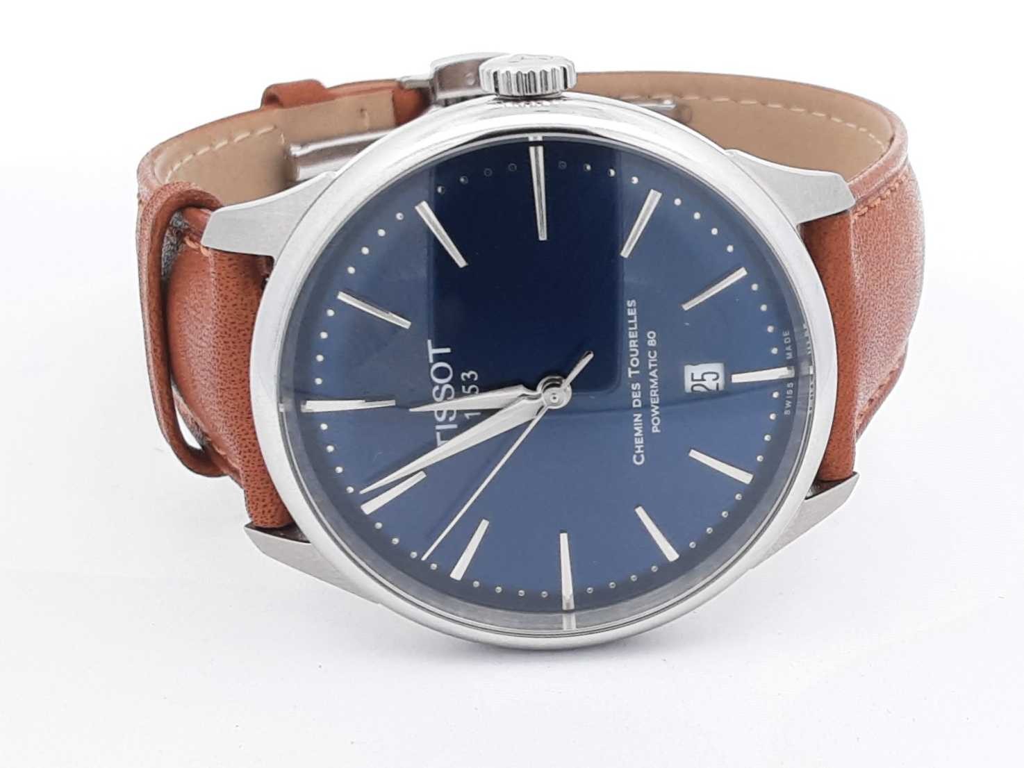 Tissot Chemin Des Tourelles 39mm Automatic Watch Aa0626ozxsa