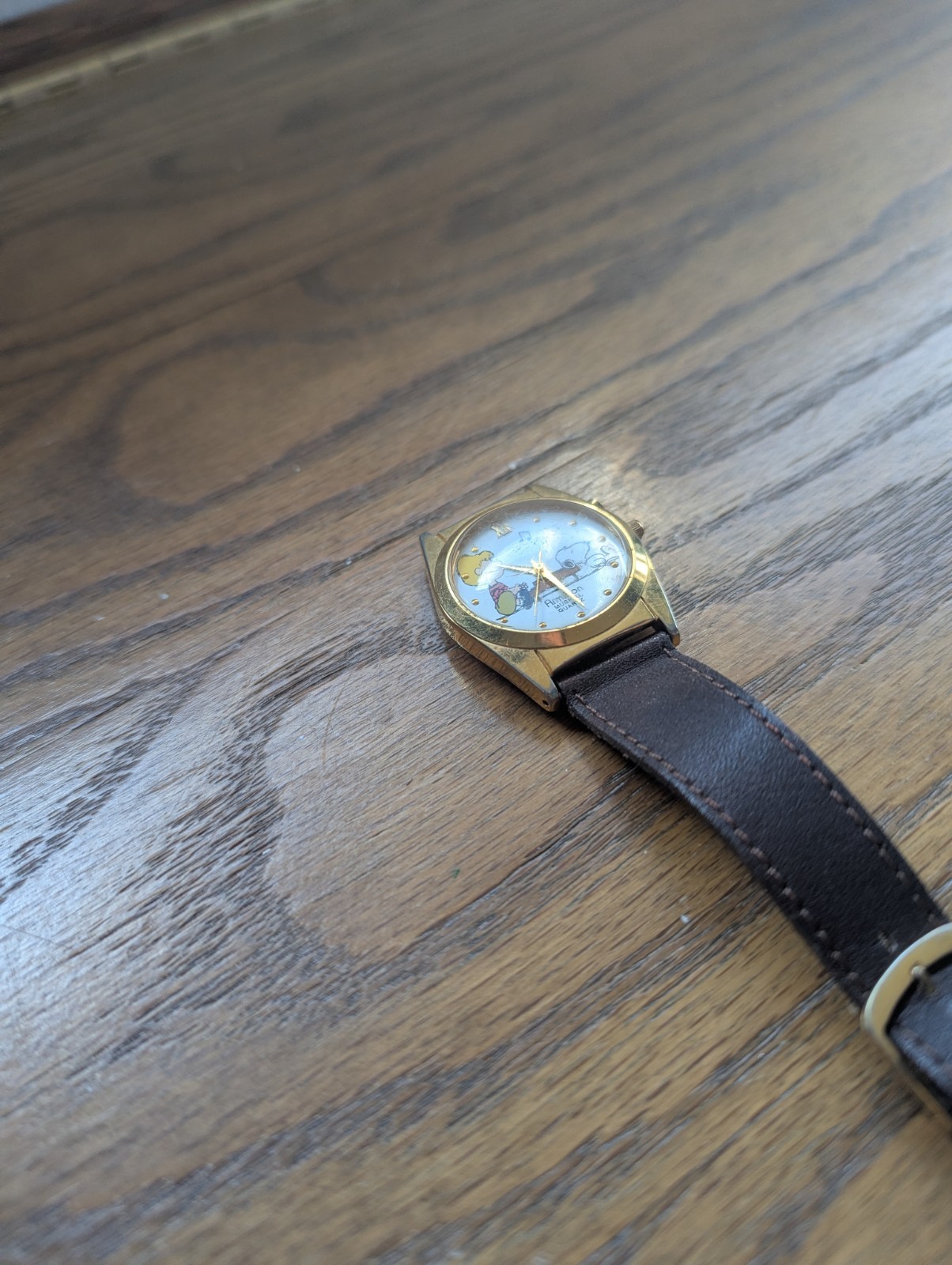 1994 Armitron Peanuts Snoopy & Schroeder Musical Wristwatch Ode to Joy READ