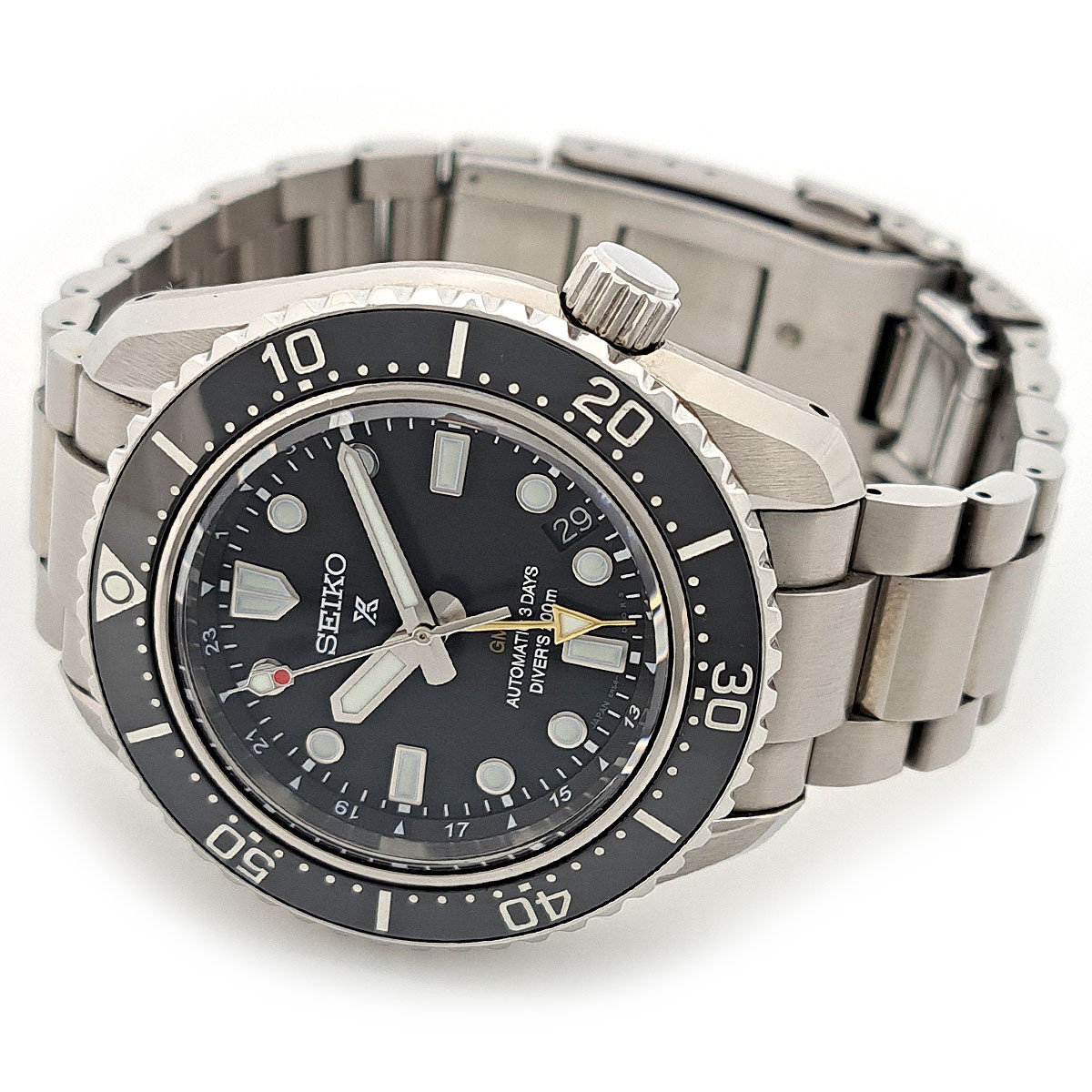 Used SEIKO Prospex diver scuba SBEJ011 Wrist watch Men Automatic