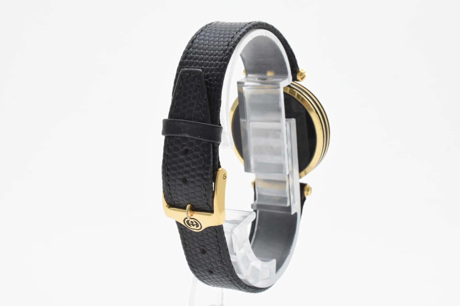 [Near MINT] GUCCI 2000M 30mm Black Dial Gold Quartz Men’s Watch JAPAN #14
