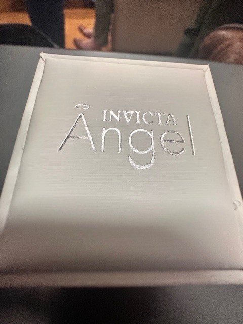 Women’s Silver Bling Ring Watch Invicta Mini Angel – 18.5mm, Steel (49573)