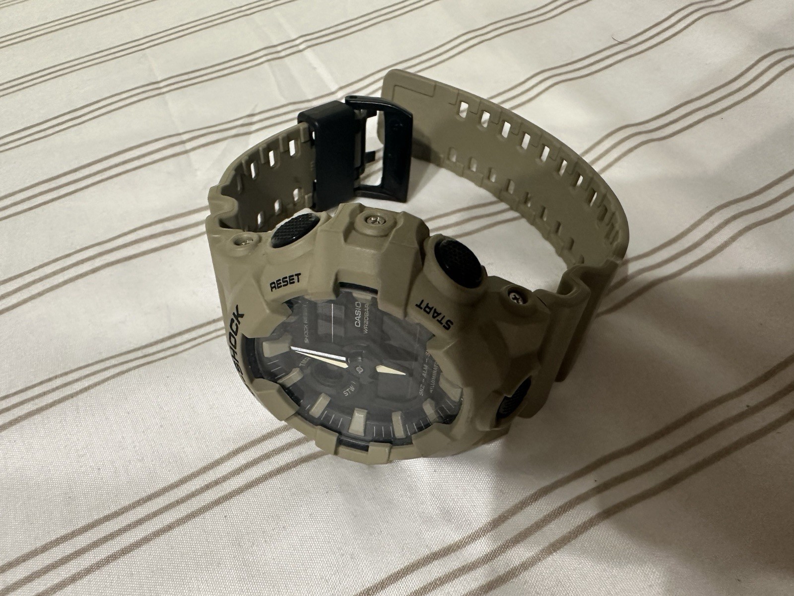Casio G-Shock GA-700UC-5A Tan Utility Watch Men’s Analog-Digital 200M