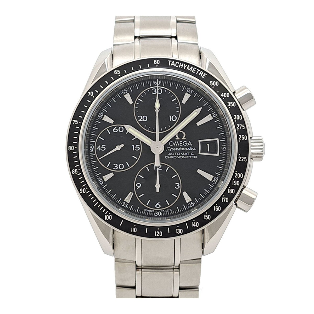 OMEGA 3210.50 Speedmaster Date Automatic Stainless steel mens 【W】