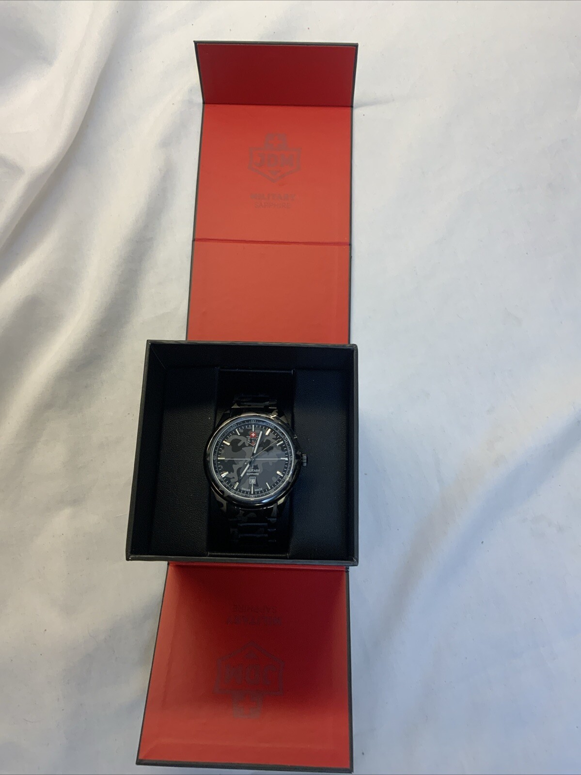 JDM Military Sapphire Alpha Mission Swiss Camo Band NIB