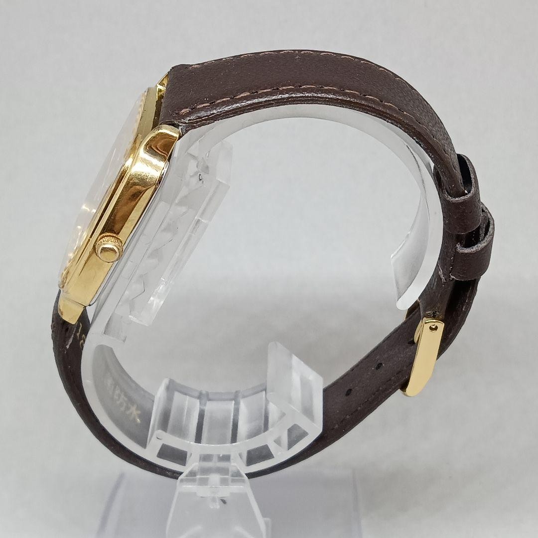 Seiko 6532-5290 Men’s Quartz Square Watch Thin Case Used SA704