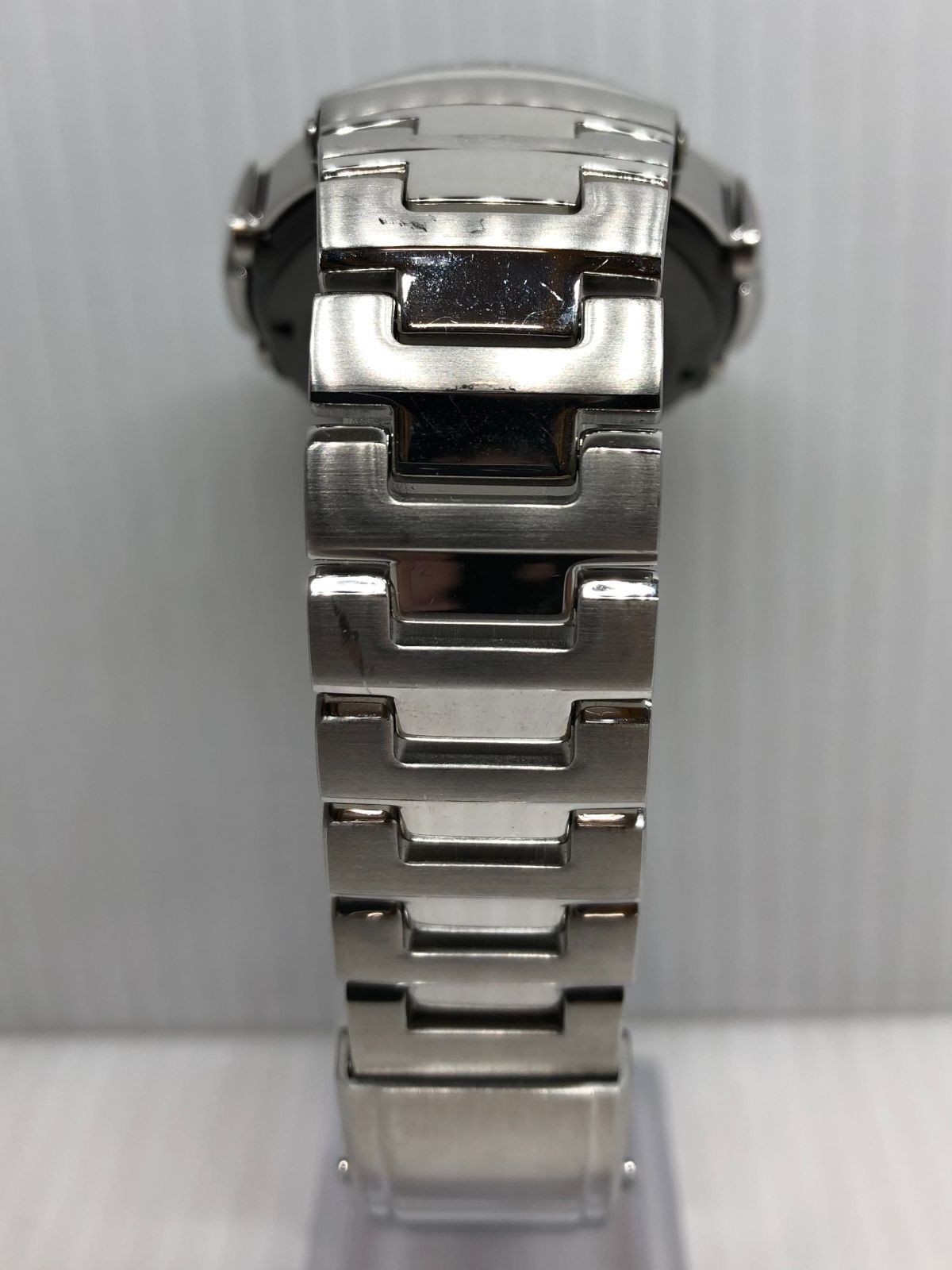 CASIO G-SHOCK AWM-500D-1A8JF Silver Digital Analog Watch Used Japan