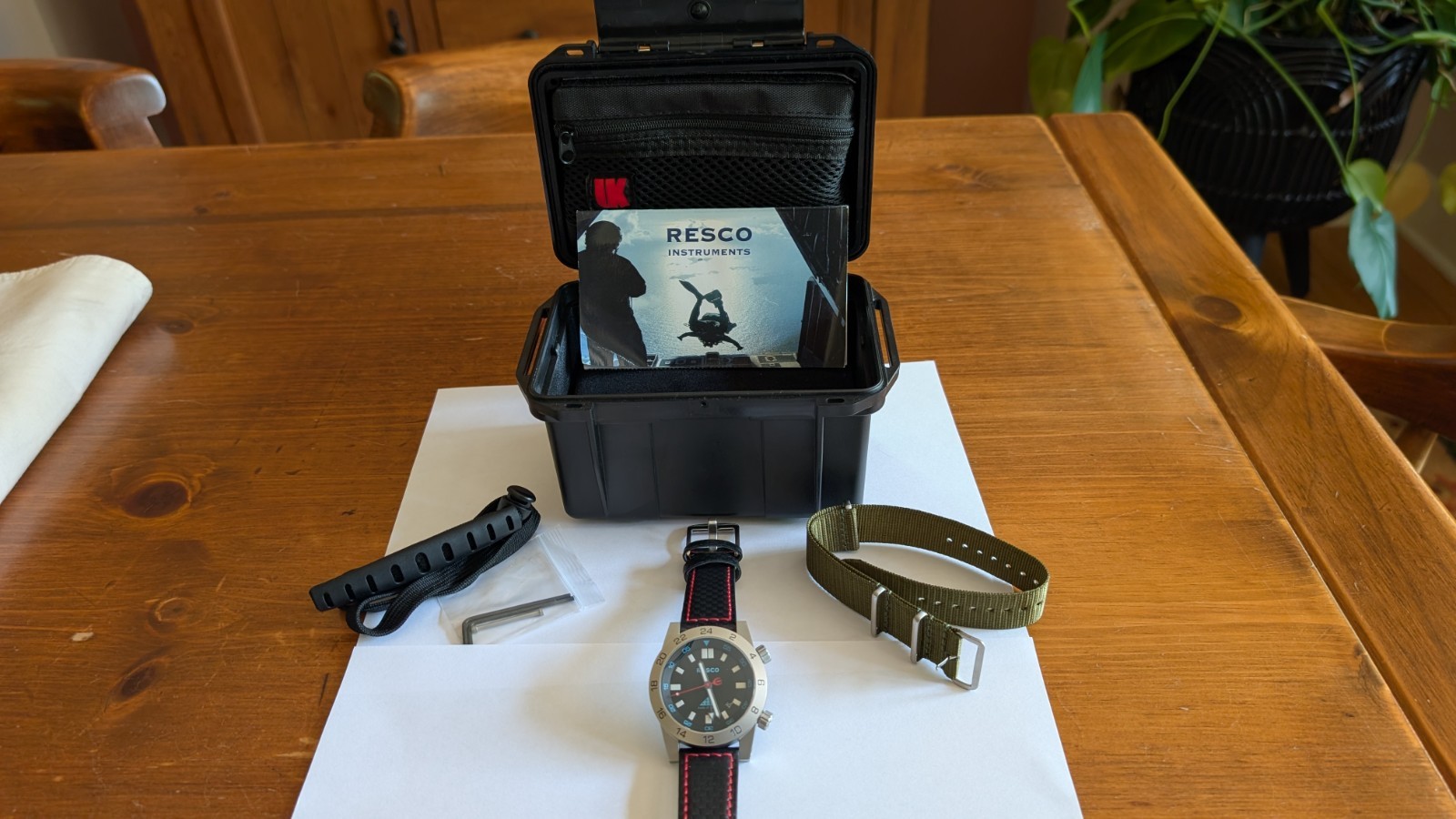 RESCO Patriot “Folds of Honor” R-TAC 682 Limited Addition, Swiss Mvt, Watch