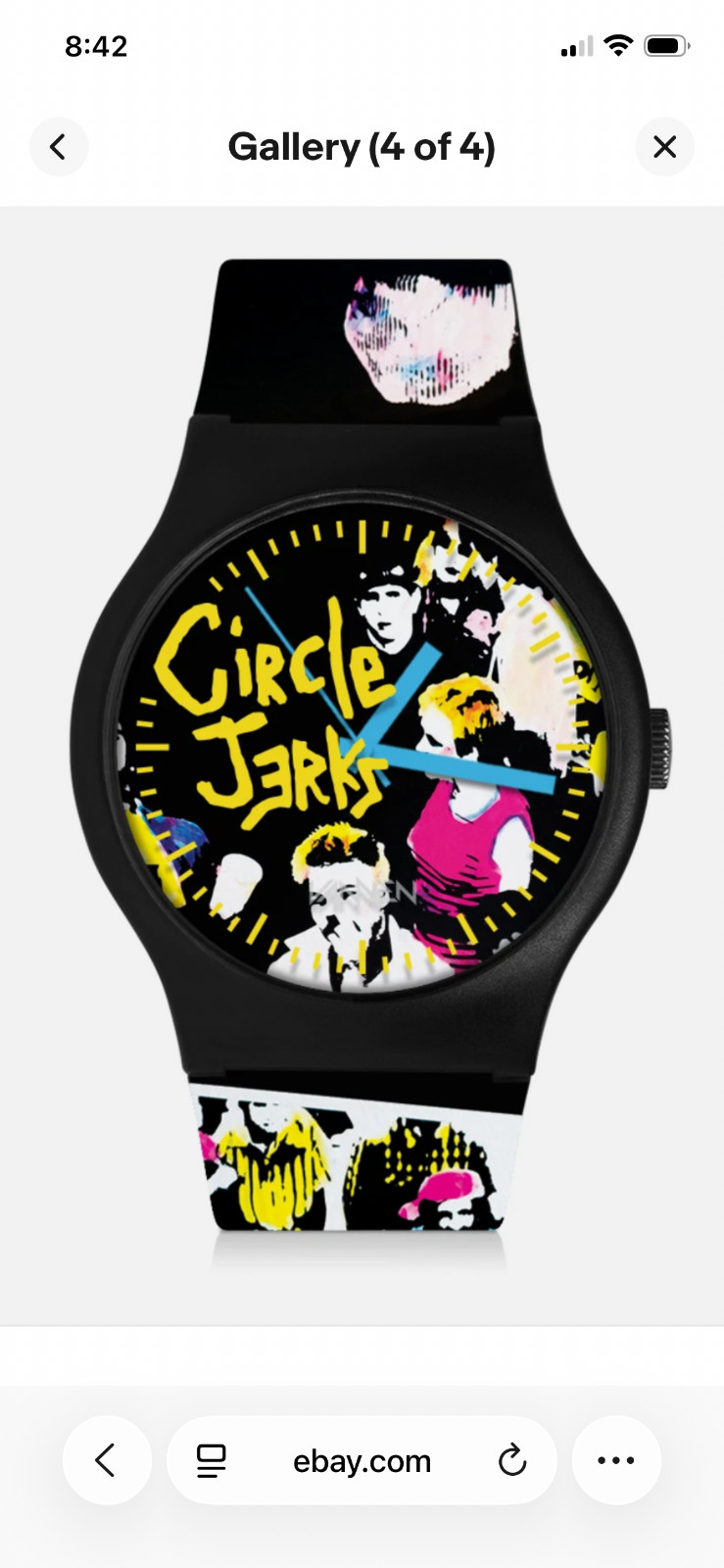 Circle Jerks: Group Sex x Vannen Watch Ltd 350 SIGNED NEW! SEALED!! – Sold Out