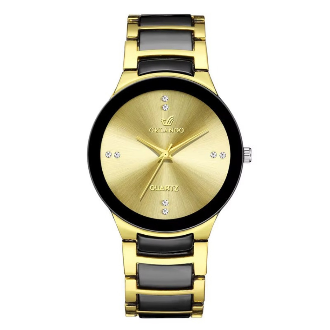 Waterproof Men Watch Stainless Steel Quartz Luminous Classic Business Wristwatch