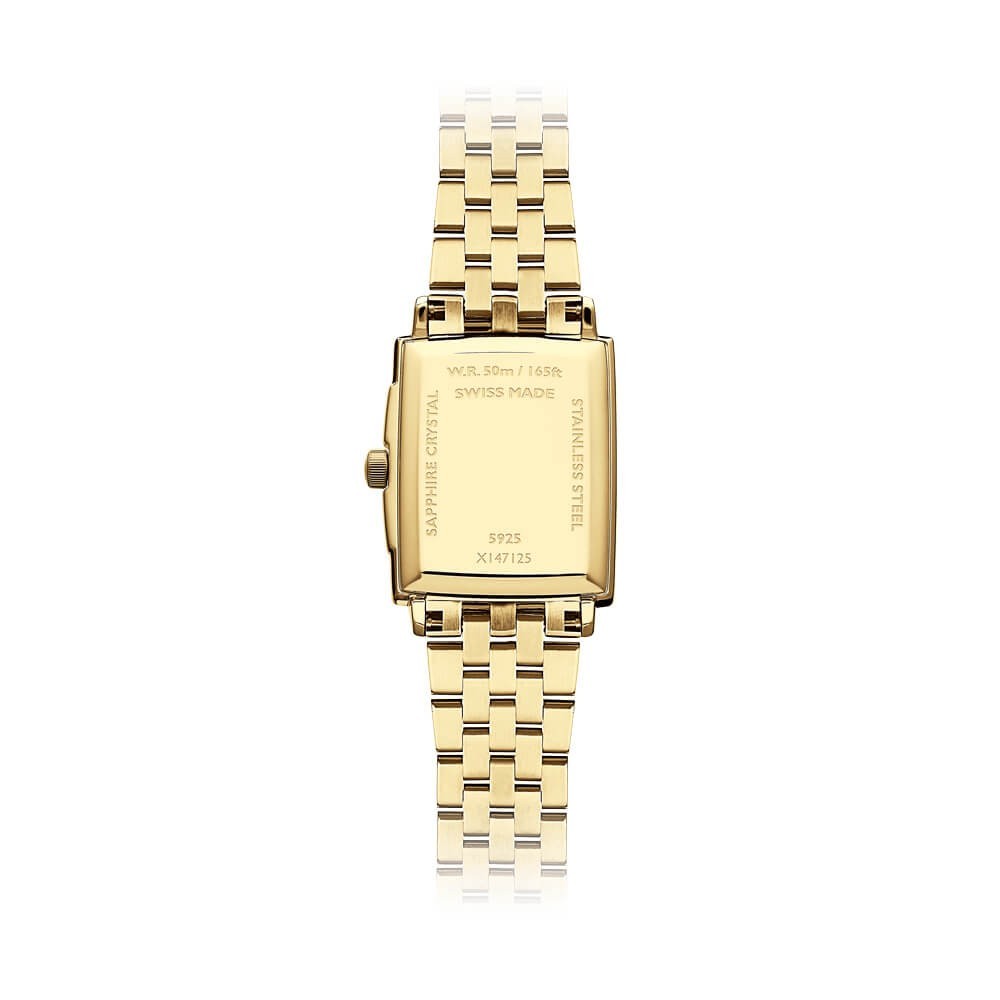 Raymond Weil Toccata Square Yellow Gold-Plated Women’s Watch 5925-P-00995