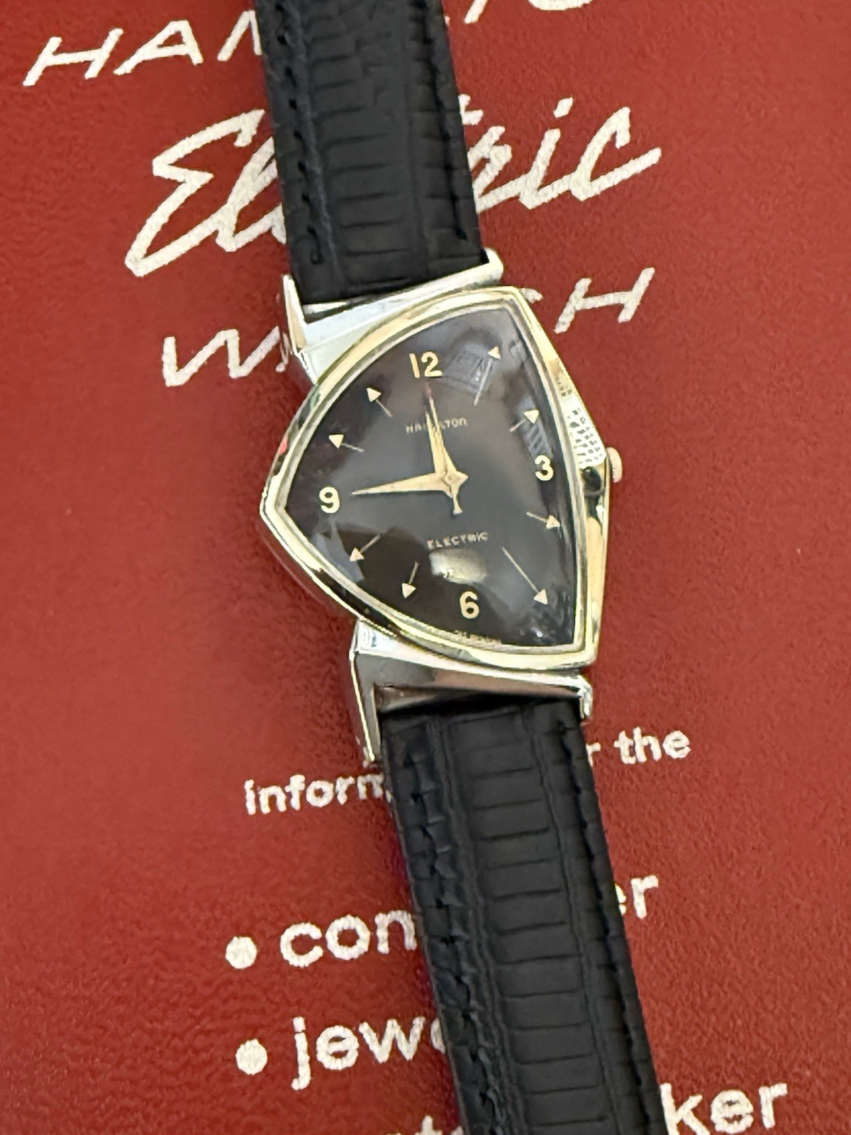 1957 Hamilton Electric Pacer Watch Caliber 500-All Original-Serviced-Warranty