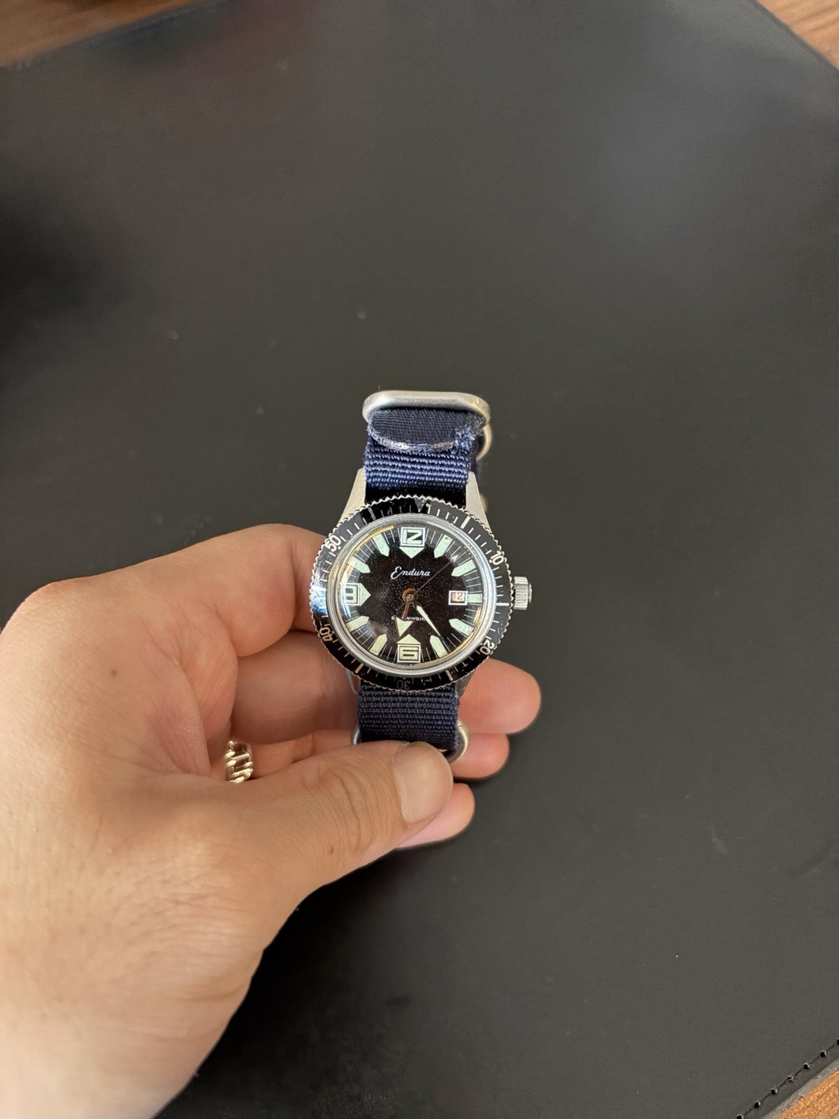 Endura Skin Diver Vintage Men’s Watch