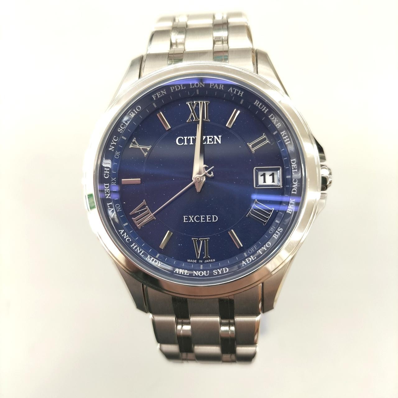 [B1N] Citizen Exceed CB1080-52L Eco Drive Solar Radio Controlled JDM [z2n]