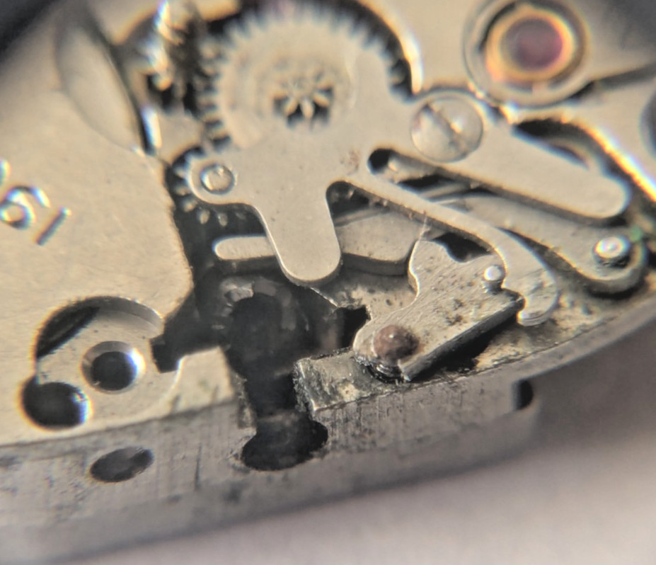 FHF 190 Vintage Watch Movement Working Balance Parts Repair