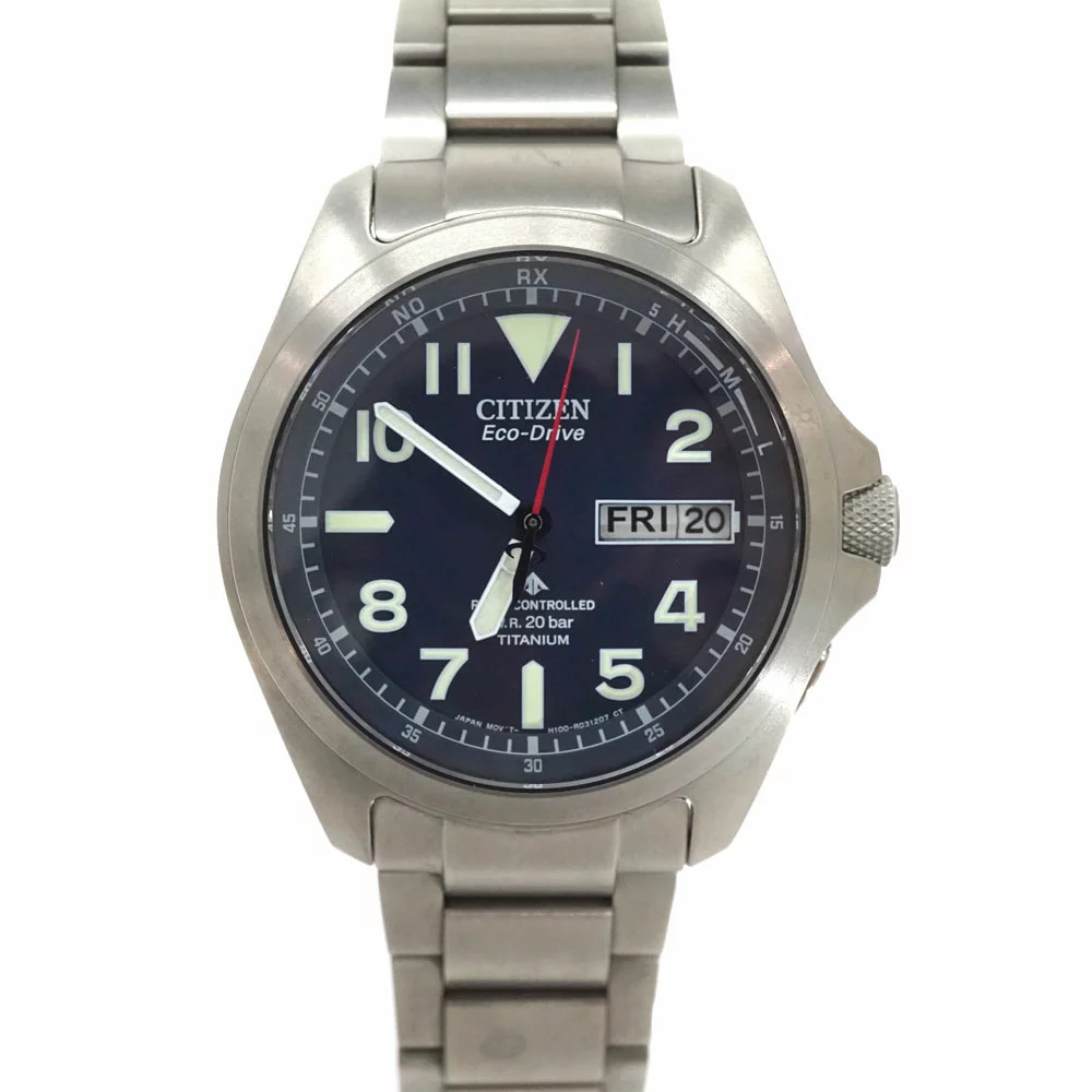 Citizen AT6080-53L Promaster Eco-Drive Blue Men’s Watch Used