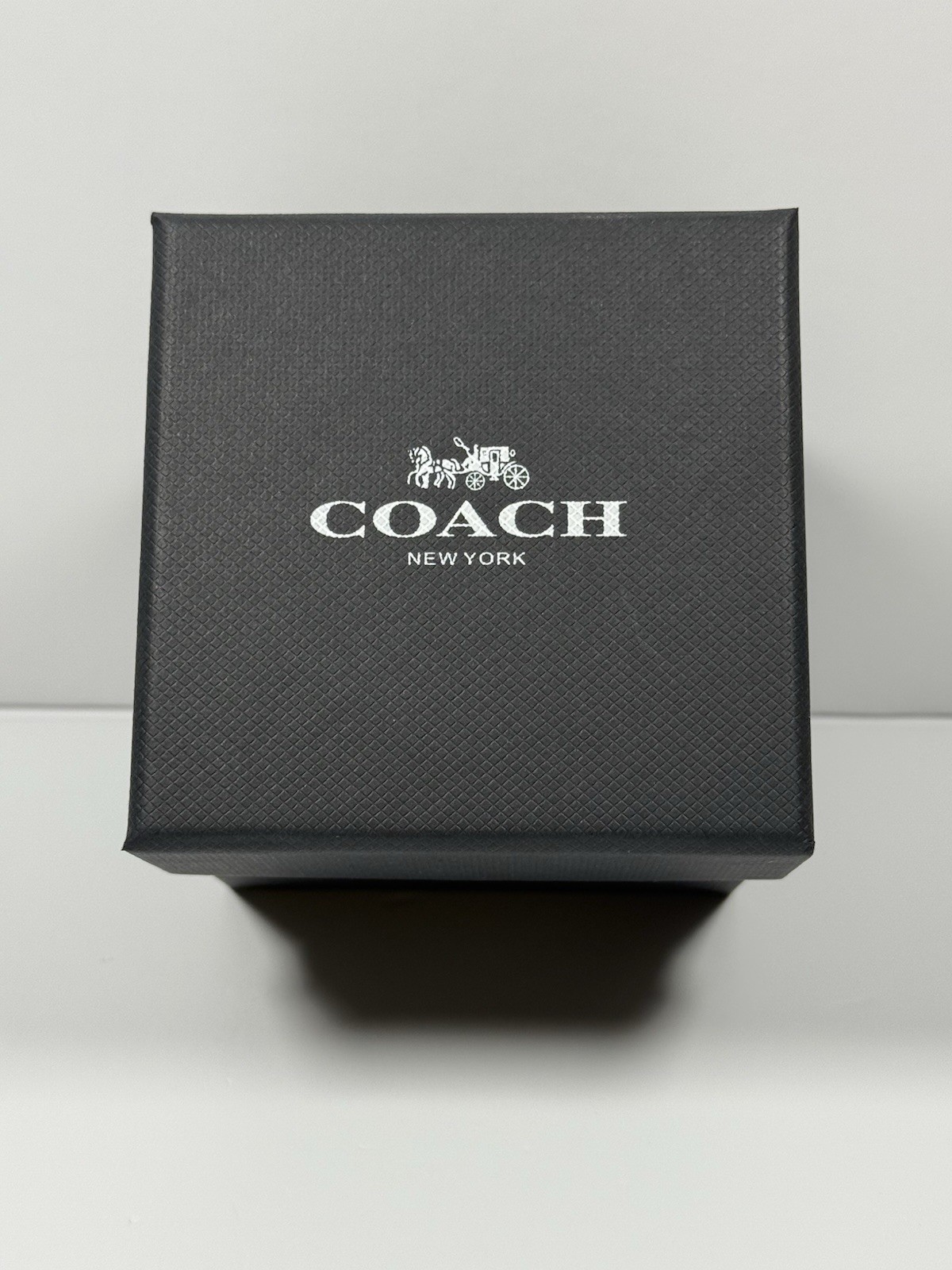COACH 14503150 BOYFRIEND BROWN SIGNATURE LEATHER GOLD STEEL PAVE WOMEN’S WATCH
