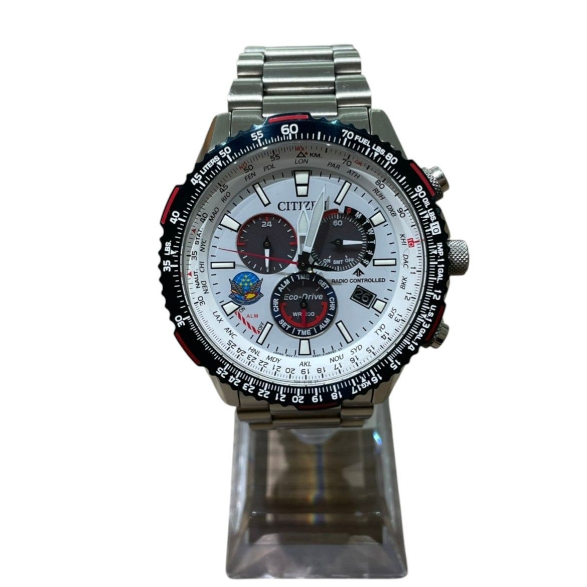 CITIZEN PROMASTER SKY CB5001-65A Eco-Drive Blue Impulse Limited Pilot Watch JP