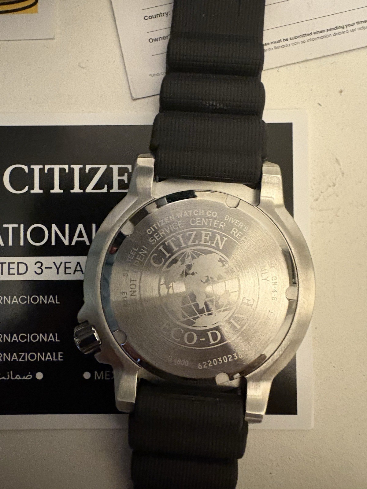 CITIZEN Promaster Diver 200 Meters Eco-Drive BN0150-28E 44mm