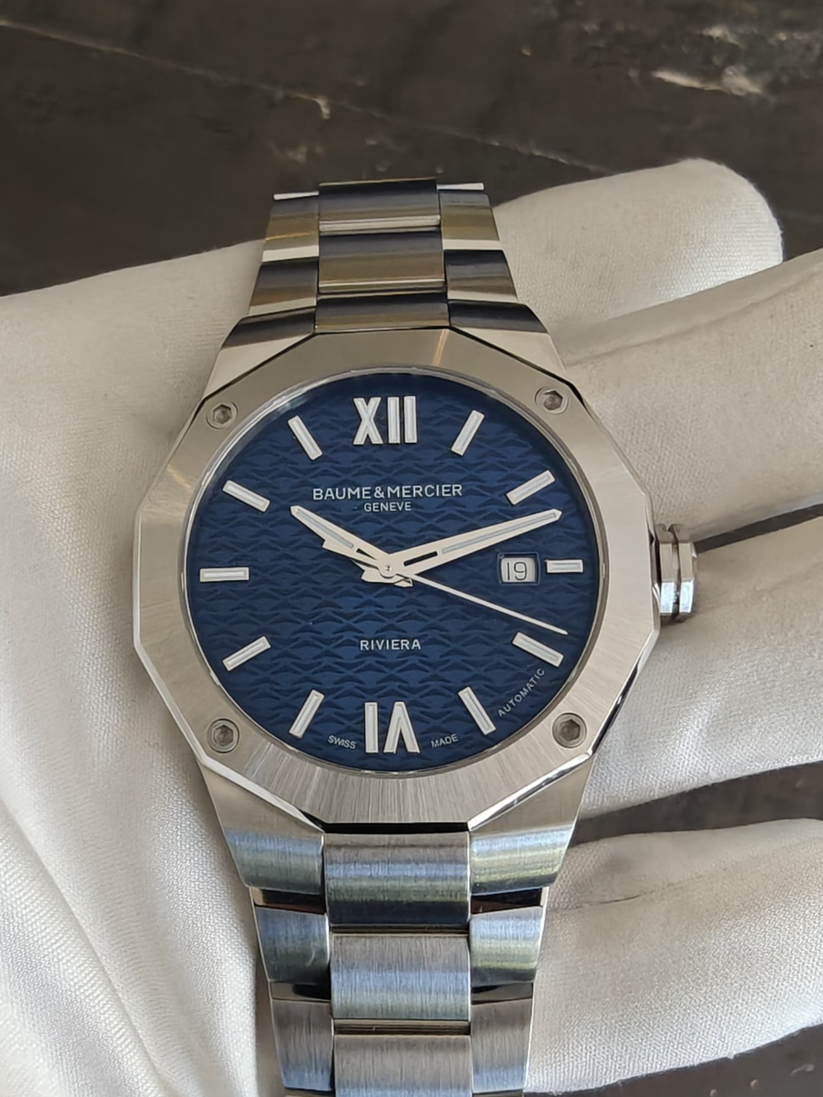 Baume & Mercier Riviera Blue Men’s Watch – M0A10620