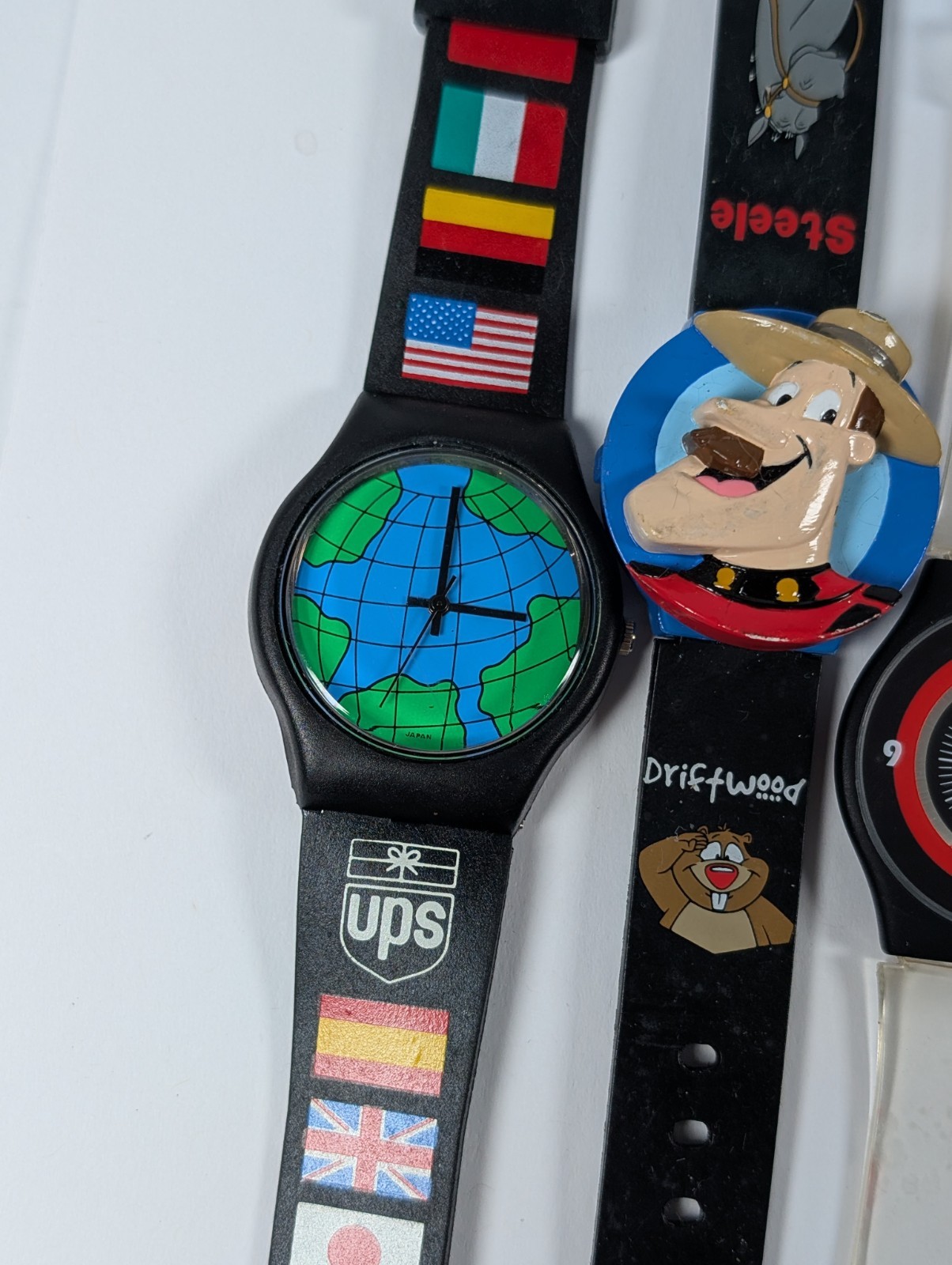 Lot Of 6 UNTESTED AS-IS Novelty Watch Quartz NOS 80s 90s Vtg